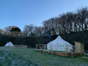 Lovely spacious lotus bell tent in Shaftesbury UK